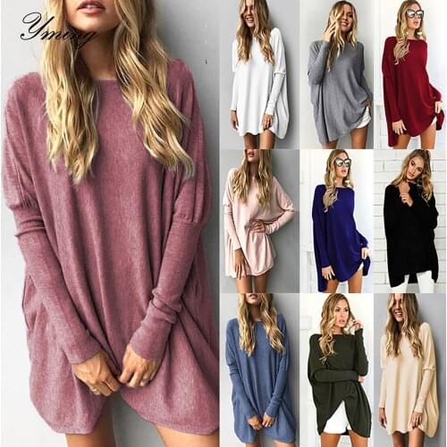 Yming Vogue Women Tee Shirt Long Sleeve Tops Loose Casual T-Shirt Harajuku Streetwear Korean Aesthetic Clothes Tshirt for Woman