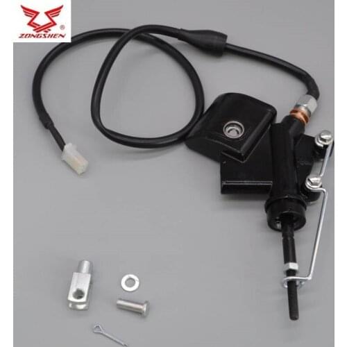 Zongshen RX3 ZS250GY-3 front brake pump rear brake shoe clamp cable 250cc motorcycle accessories free shipping
