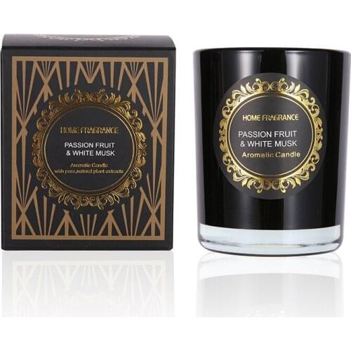 1PCS Romantic Pure Natural Soy Wax Essential Oil Scented Candle Smokeless Aromatherapy Candle for Gift Wedding Home Decoration