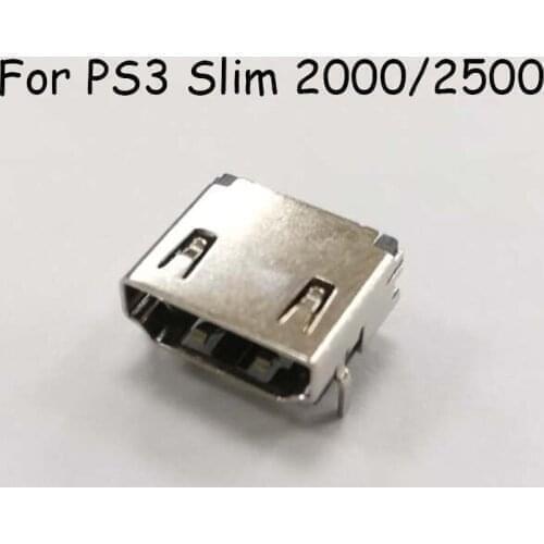 100pcs Original Brand New HDMI Slim HDMI Port Socket Interface Connector for Sony PS3 Slim CECH-2000/CECH-2500 HDMI Socket
