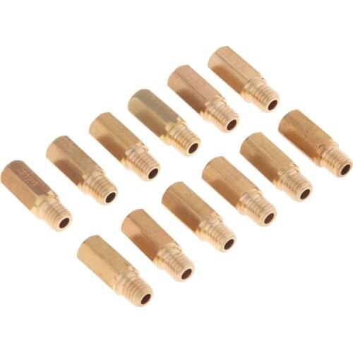 12 Pieces Carburetor Repair Kit Needle Main Jet Set for PWK Injector Nozzles