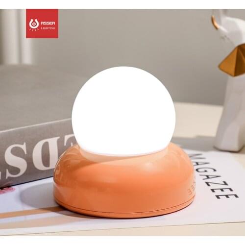 2020 New Style Pearl Night Light Colorful Appearance Wake Up At Night Lighting Super Long Battery Can Both Lighting And Charging