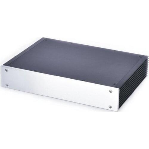 340*62*248 All Aluminum Amplifier Chassis Diy Box Enclosure 3406S Front Panel Power Amplifier Case with Machine Feet