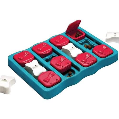 Dog Toys Interactive Puzzle Brick Game Ottosson by Outward Hound Dog Accessories