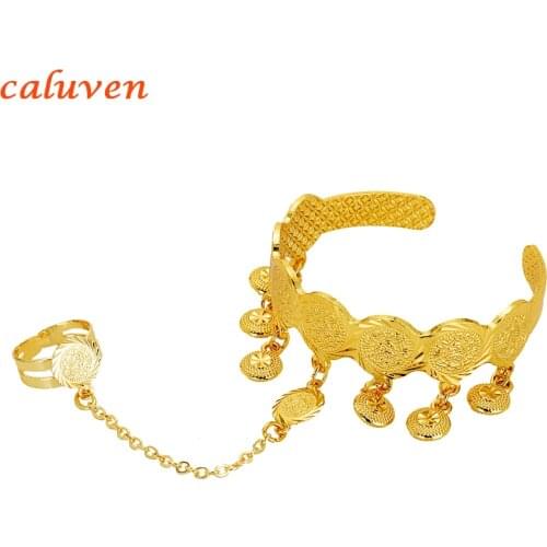 Женские золотые кольца Caluven China At AliExpress
