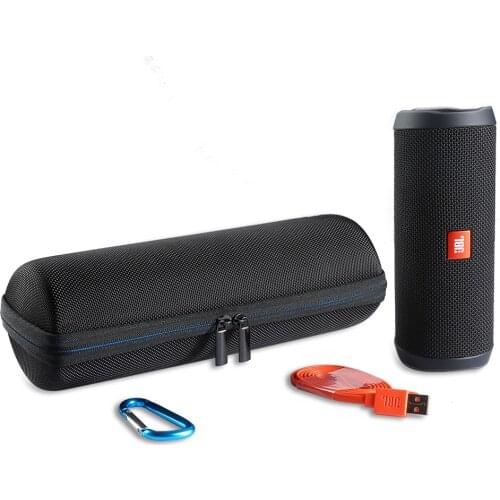 2018 Newest Carry Travel Protective Cover Case Pouch Bag For JBL Flip 4 Flip4 Bluetooth Column Extra Space For Plug & Cables