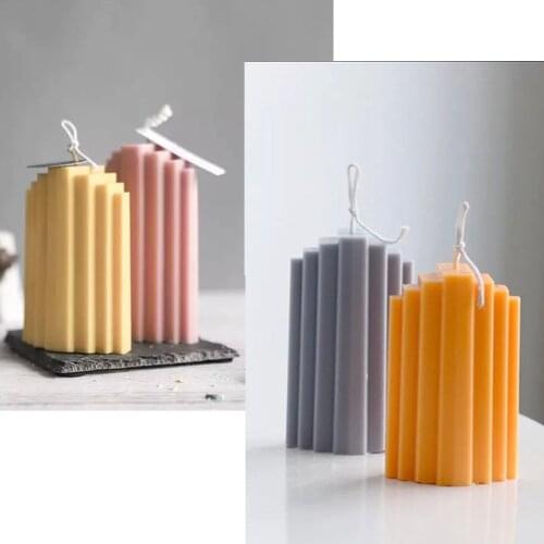 Diy Handmade Candle Mold Trapezoidal Building Block Candle Mold Scented Candle Mold Iceberg Candle Mold Candle Making Molds