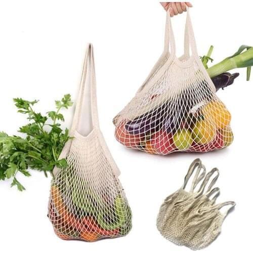 Fruit and vegetable bag eco-friendly net bag storage bag washable shopping bag kitchen storage bag