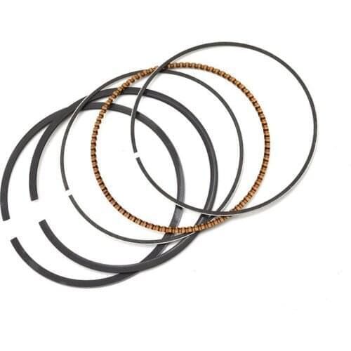 Motorcycle STD ~+100 Cylinder Bore Size 49 49.25 49.5 49.75 50mm Piston Ring Kit For YAMAHA XV250 XC125 Cygnus T105 ATV YFM100