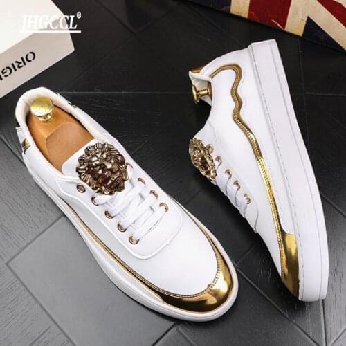 Mens designer shoes British fashion mens sports casual shoes board low top breathable mens shoes chaussure homme A6
