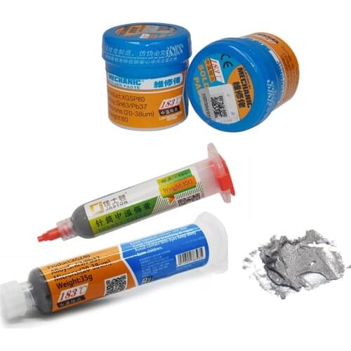 Soldering Paste Solder Sn63 For TS100 Soldering iron Circuit Board SMT SMD Welding Flux Repair Tool