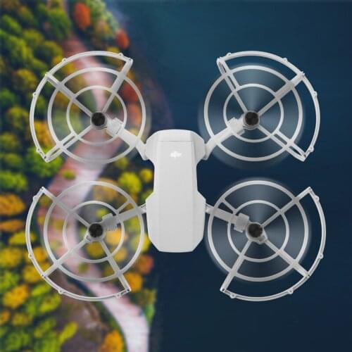 Fully Enclosed Propeller Protector for DJI Mavic Mini 2 Drone Propeller Blade Holder Fixer Anti-collision Protective Ring
