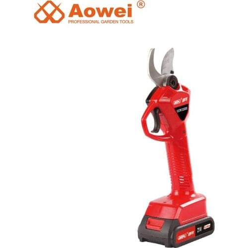 AOWEI Professional Fruit Tree Garden Scissors Electric Branch Scissors Farm Tree Pruner