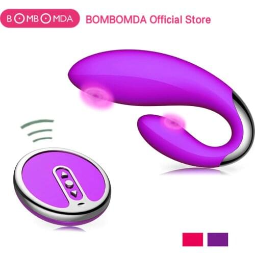 U Shape Vibrator Couples Sex Toys for Adults Women Remote Control Vagina G Spot Massager Clitoris Stimulator Female Masturbator