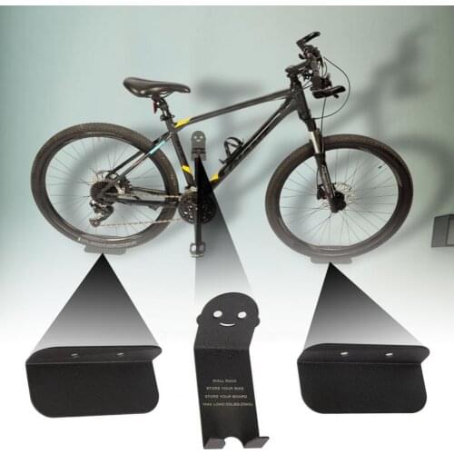 3pcs/set Bike Bicycle Rack Cycling Pedal Padlock Holder Tire Wall Mount Bike Wall Support Storage Hanger Stand Bicycle Accessory