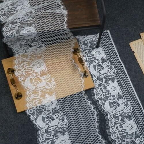 High Quality Mesh Eyelash Lace Fabric Mustard Fringed Fabric Handmade DIY Dress Curtain Clothing Wedding Accessories RS3305