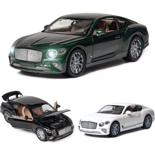 1:24 Bentleys Alloy Car Model ContinentalGT W12 Diecasts & Toy Vehicles Toy Cars Kid Toys For Children Gifts Boy Toy
