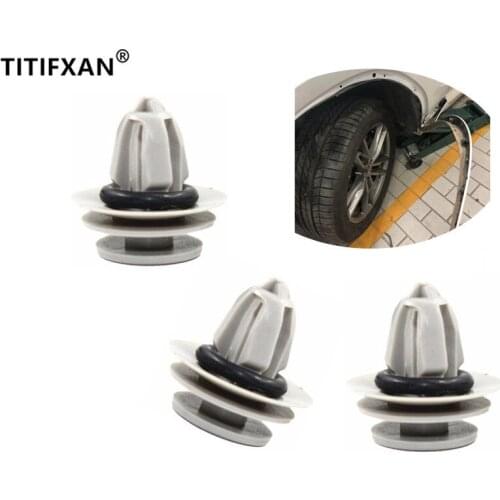 10PCS Car wheel arch frame interior panel decorative strip trim plastic fastener clip for BMW 3/5/7 series models X1 X3 X5 X6