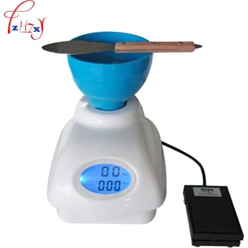 110/220V 1PC High - end dental printing die mixer HL-YMC4 LCD alginate impression material gypsum mixer dentistry tools