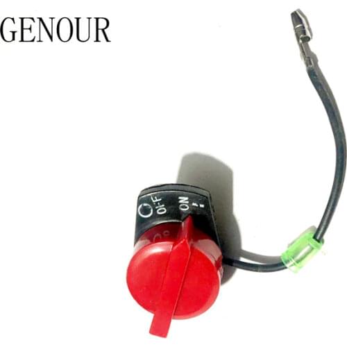 5pcs/lot Cut off Switch for GX160 168F gasoline engine parts replacement,Engine WATER PUMP Stop On / Off