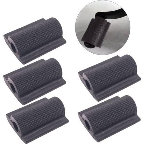 5Pcs Durable Rubber Gear Shift Lever Cover Lever Pedal Cover Shoe Protector