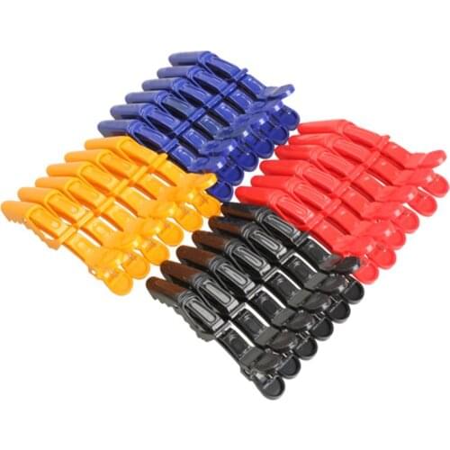 6Pcs/Lot Professional Salon Section Hair Clips DIY Hairdressing Hairpins Hair Styling Accessories Tools Hair Clips Random Color