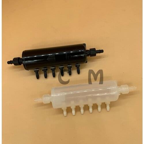 Ink Circulation Buffer Bottle with 6 connector for epson XP600 4720 5113 printhead print head printer Ink Circulation Spliter