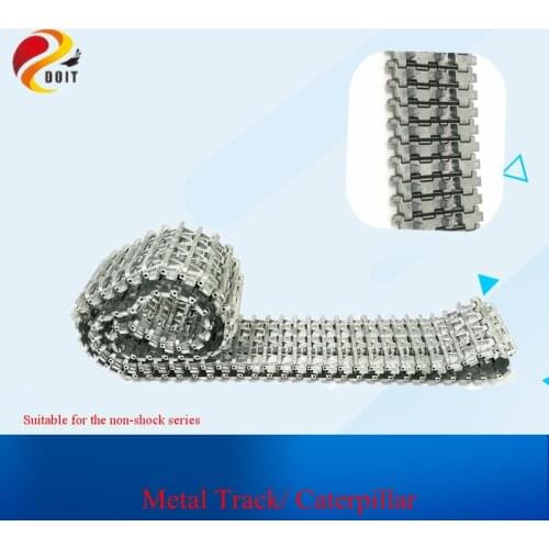 DOIT Caterpillar Chain Track Wheel for Robot Model Crawler Obstacle-surmounting with High Torque Motors and Hall Sensor