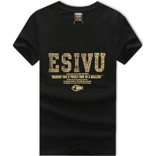 Fan Te Xi Ying Men's T-shirts With Inscriptions