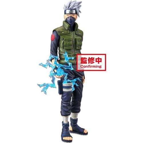 Bandai Naruto-Figure Shippuden Kakashi Anime Figurine Model Toy Japanese Anime Figure model Ornaments Collectibles Model Toys