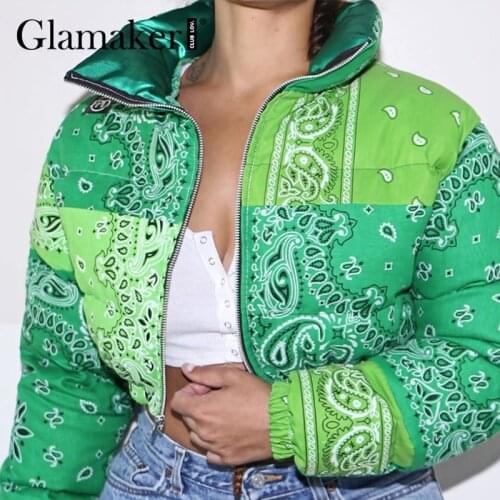 Женские зимние парки Glamaker China At AliExpress