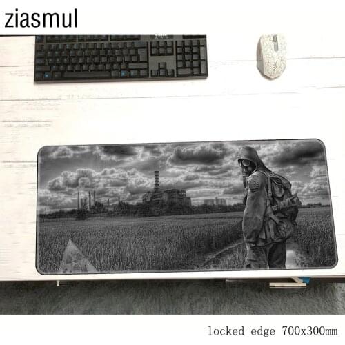 Stalker mouse pad 700x300x3mm mats Indie Pop Computer mouse mat gaming accessories Aestheticism mousepad keyboard games pc gamer