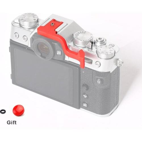 LXH Plastic Thumb Rest Thumb Grip Hot Shoe Cover Shutter Release Button For Fujifilm Fuji X-T10 X-T20 X-T30 XT1 X100T X-T10