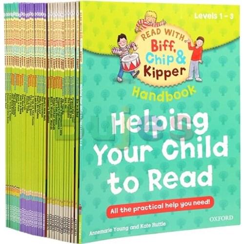 Oxford Reading Tree L1-3, Primary 33 Books, Childrens English Original Picture Book Enlightenment Storybook Reading