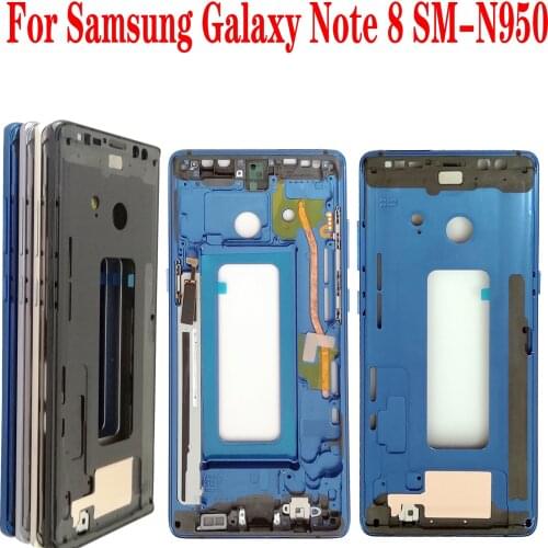 Shyueda 100% New For Samsung Galaxy Note 8 SM-N950 6.3" Front Middle LCD Screen Housing Frame Bezel