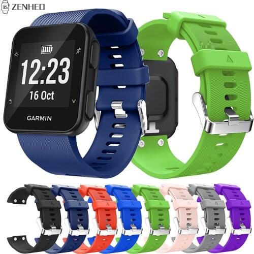 Silicone Strap For Garmin Forerunner 35 Replacement Bracelet Watchband For Garmin Forerunner 35 Smart Watch Band