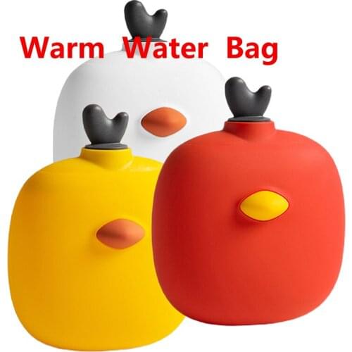 Water-filling Hot-water Bag Thick Hot Water Bottles For Female Warm Belly Hands And Feet Cute Warm Water Bag Keep On Hand Warmer