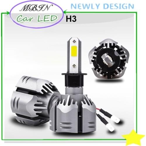 New Generation Universal 150W R11 Led Headlight H3 Kit COB 12000LM 72W Driving Fog Lamp HID Front Bulb Modification