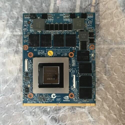 GTX880M GTX 880M GDDR5 8GB N15E-GX-A2 Grafica della Scheda Video Per IMAC A1312 DELL Alienware M15X R1 R2 m17X R2 R3 R4 R5 M18X