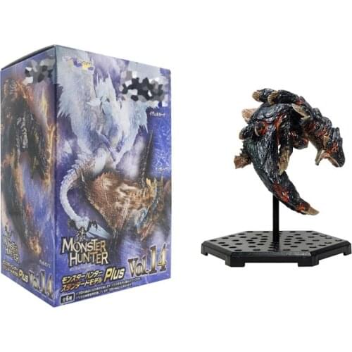 Japan PC Game Character Monster Hunter World ICEBORNE DLC Plus Vol14 Action Figure PVC Dragon Toy Model Gifts