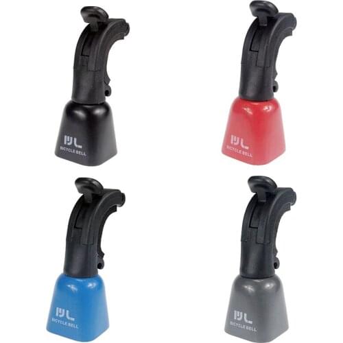 Shanmashi Outdoor Bicycle Bell Creative Bike Bull Head Bell Horn Bicycle Accessories for Mountain Balance Bike