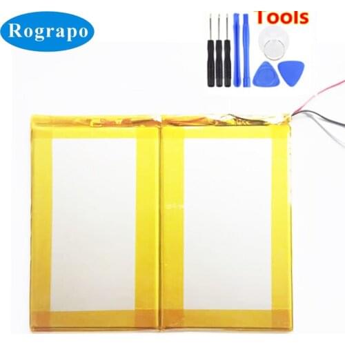 New Battery For Teclast P11 Tablet PC Accumulator 3.7V Replacement Batterie 3-wire +tools