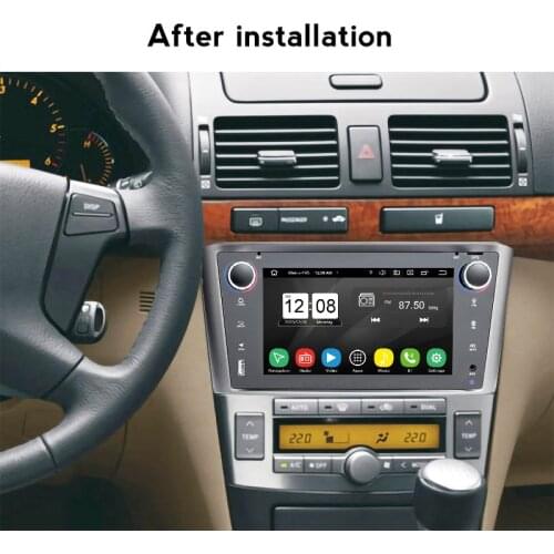 DE Stock! Android 11 Car Auto radio 2 din For TOYOTA AVENSIS 2002-2008 PX5 Octa-Core 4GB 64GB Multimedia Video Player Audio DSP