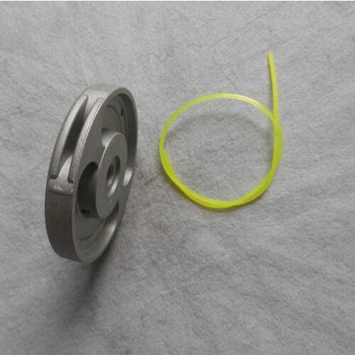 GRASS TRIMMER HEAD ALUMINUM SINGLE PRE-CUT SQUARE NYLON LINE 2.4MMX50CM STRIMMER STRING MOWING STEEL HEAD