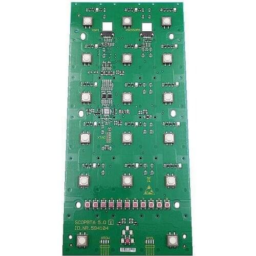 1pce ID 594104 Schindler Elevator 3300 Button Board ID.NR.594103 Accessories YB982