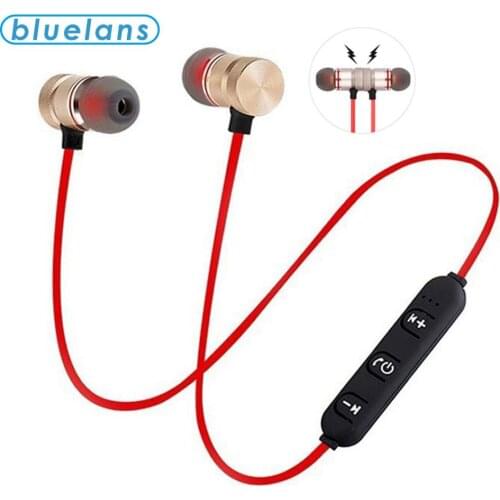XT6 Magnetic Bluetooth 4.1 HiFi Stereo In-Ear Wireless Earphone Sports Headphone For Iphone Samsung Xiaomi Sports Gaming Headset