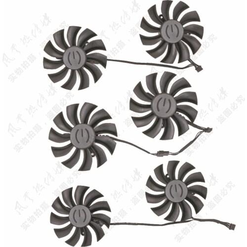 New Original PLA09215B12H 12V 0.55A for EVGA GTX950 960 970 980 980Ti ACX2.0 Graphics card cooling fan