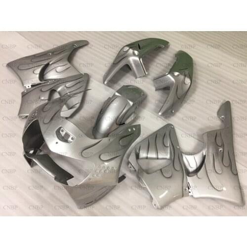 CBR900 919 1998 - 1999 Fairing CBR900 919 99 Fairing for Honda Cbr919RR 1999 Silver Black Frame Abs Fairing