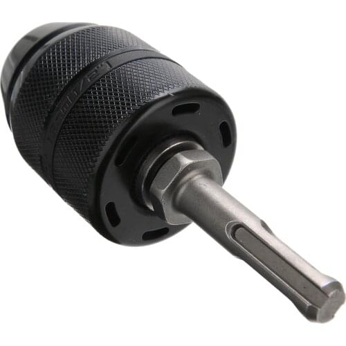 Keyless Drill Chuck Heavy Duty 13mm 1/2-20UNF Keyless Drilling Chuck + SDS Adaptor Hand Tool For Electric Hammer Machine Tools