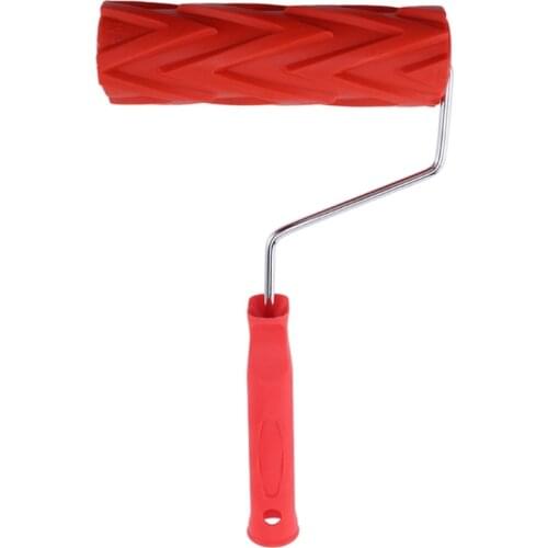 7 '' Plastic Roller DIY Wall Paint Roller House Decorative Tools Wall Art